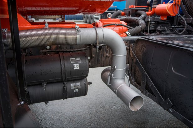 Подогрев сливного крана выхлопными газами