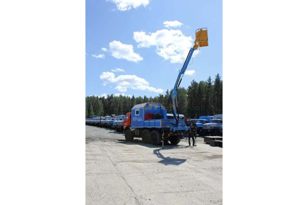 АРОК с КМУ ИМ-55 (люлька) УСТ Камаз 5350-66(D5)