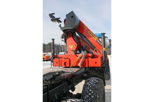 Седельный тягач с КМУ PK-23500А УСТ 5453 Урал 4320-58