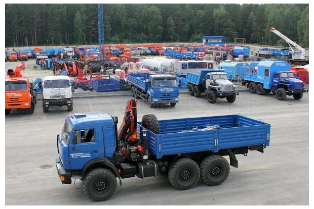 Камаз 5350-42 бортовой с Palfinger