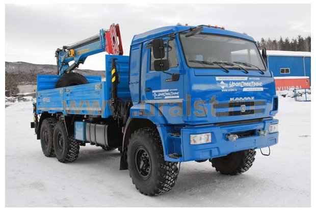 Бортовой с КМУ ИМ-240А УСТ 54531 Камаз 43118-3098-50