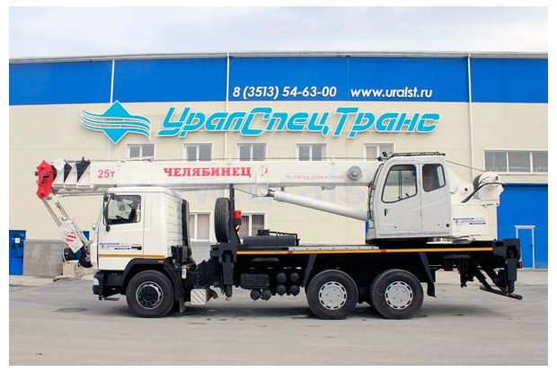Автокран КС 55732 "Челябинец" МАЗ-6312B3