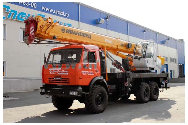 Автокран КС-45717К-3Р "Ивановец" Камаз 43118