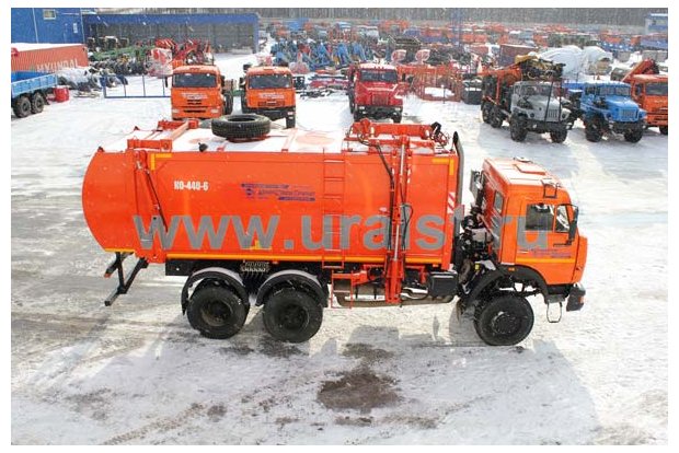 Мусоровоз Камаз