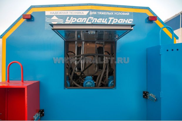 Маслостанция с КМУ ИМ-95 УСТ 5453 Урал-5557-82Е5, сп.м