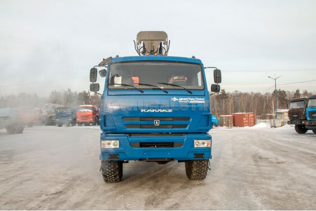 Сортиментовоз УСТ 5453 с манипулятором VM10L УСТ 5453 Камаз 43118-50