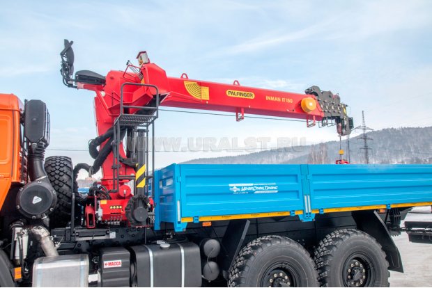 Бортовой с КМУ ИТ-150 (тросовый) УСТ 5453 Камаз 43118
