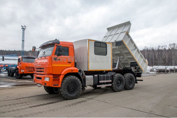 САМОСВАЛ АС 10-8 ГПА УСТ 54535В КАМАЗ 43118-50