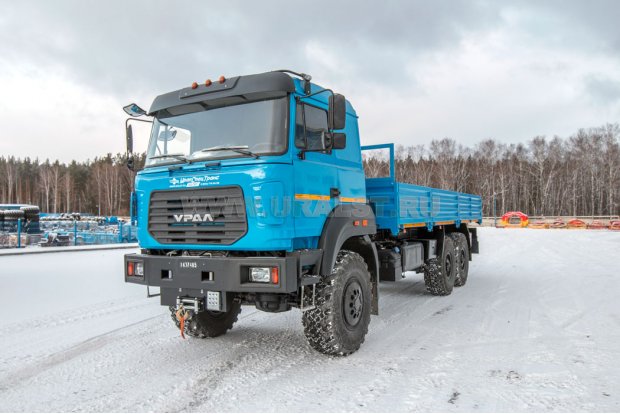 Бортовой Урал М УСТ 5453 4320-82Е5 тент, сп.м