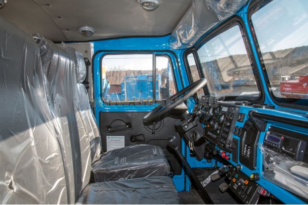 ПАРМ с КМУ ИМ-55 УСТ 5453 Урал-4320-60Е5 сдвоенная кабина