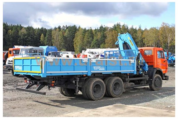 Бортовой с КМУ ИМ-180 УСТ 5453 Камаз 65115-50