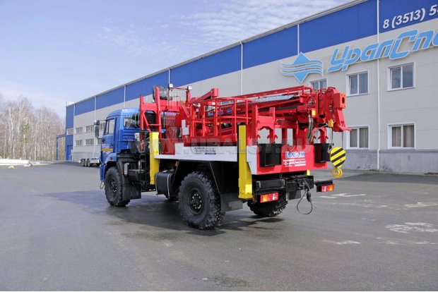 БКМ с Kanglim KDC 5600 УСТ 5453 Камаз 43502