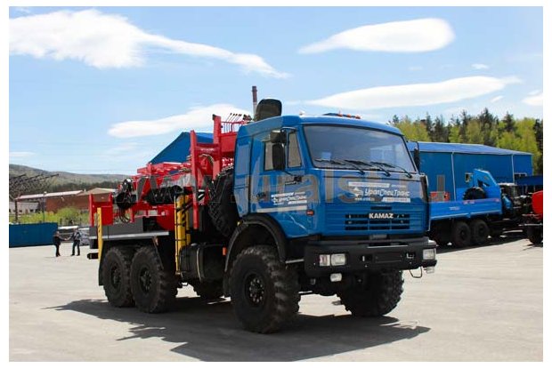 БКМ с Kanglim KDC 5600 УСТ 54531 Камаз 5350