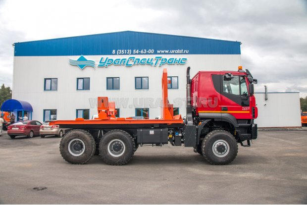 Трубоплетевоз на шасси «IVECO-AMT 633900»