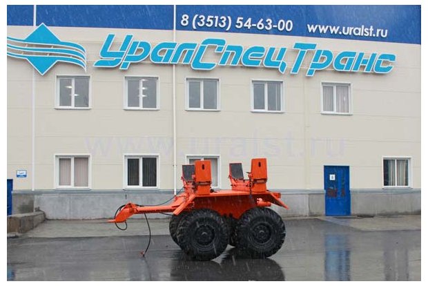 Прицеп-роспуск трубоплетевозный ПРТ 10-23 УСТ-94651 с крыльями