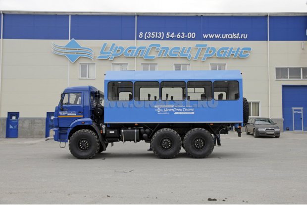 Автобус вахтовый 22+2 базовый УСТ 5453 Камаз 5350-66(D5)