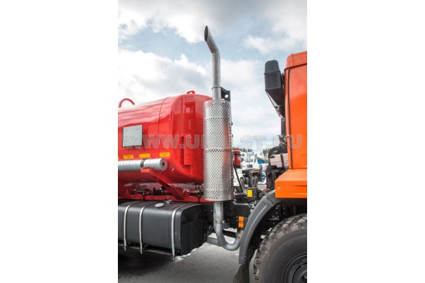 Автоцистерна для нефти АЦН-11Т УСТ 5453 Камаз 43118-50 насос СЦЛ, паровые трубы доработка под ДОПОГ