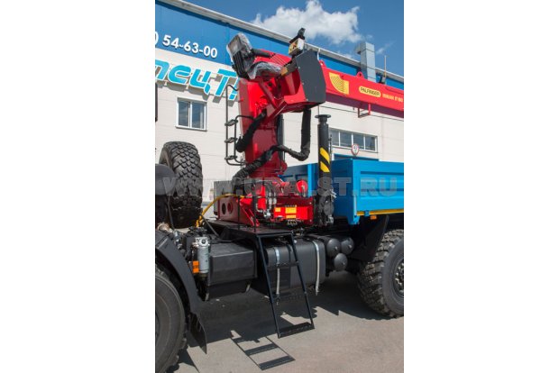 Бортовой с КМУ ИТ-180 (тросовый) УСТ 5453 Камаз 43118 5м