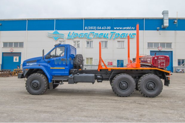 Лесовоз с местом под КМУ УСТ 54538G Урал 4320-72Е5Г38 NEXT