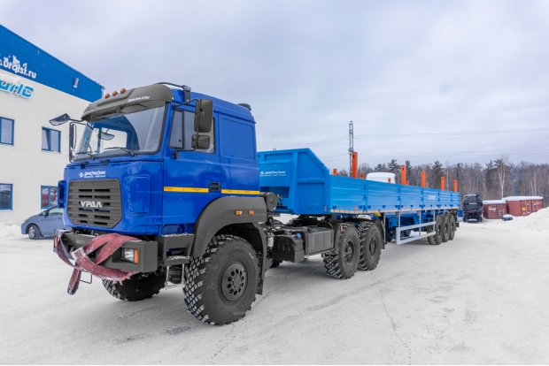 Полуприцеп бортовой ППБ 30Б-31-14К УСТ 9465 высота ССУ 1500