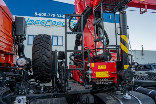 Транспортное положение лестницы