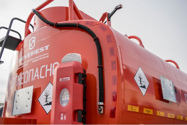 Слив из экологического короба