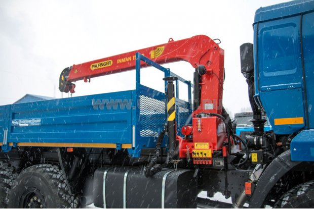 Бортовой с КМУ ИТ-80 (тросовый) УСТ 5453 Камаз 43118