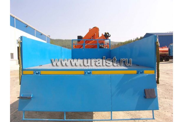 Бортовой с КМУ-90.01 УСТ 54531 Камаз 43118-50