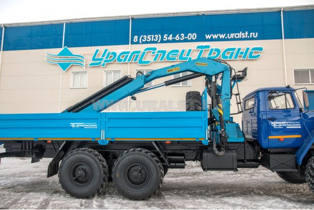 Бортовой с КМУ ИМ 150N-04 УСТ 5453 Урал 4320-1951-60