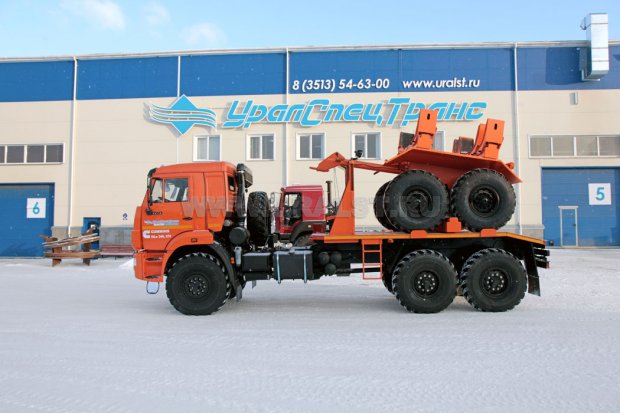 ТПВ Камаз 43118 УСТ 5453 + роспуск УСТ 9465 (Cummins) сп.м. ZF