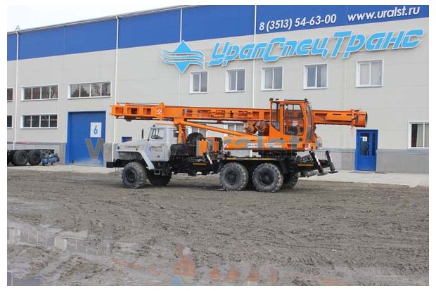 БМ-811М с дизель-молотом СП-75А Урал 4320