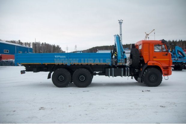 Бортовой с КМУ ИМ-150 УСТ 5453 Камаз 43118-50 сп. м.