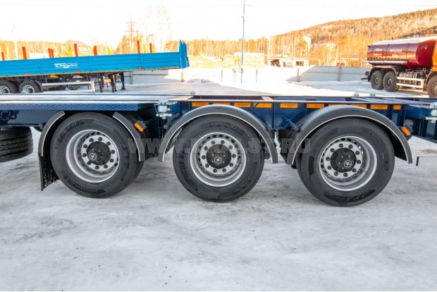 Оси полуприцепа