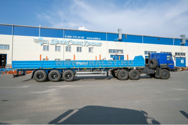 Полуприцеп бортовой ППБ 30Б-32-14К BPW УСТ 9465