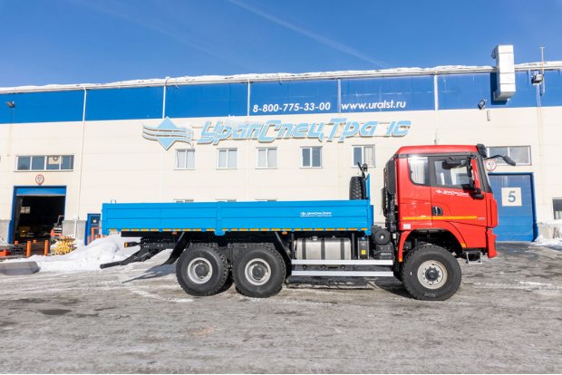 Бортовой автомобиль УСТ 5453 SHACMAN (ШАКМАН) SX32586V385 (6х6), база 3775 мм