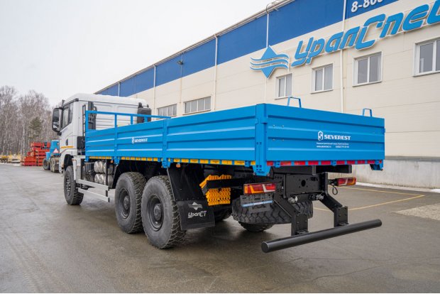 Бортовой автомобиль УСТ 5453 SHACMAN SX32586V385 6х6, база 4575мм, односкат