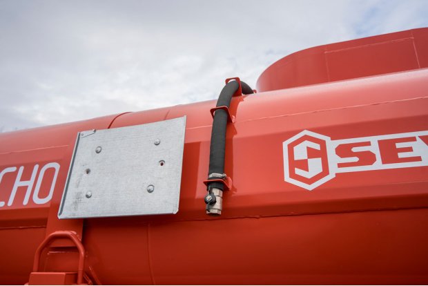 Слив из экологического короба