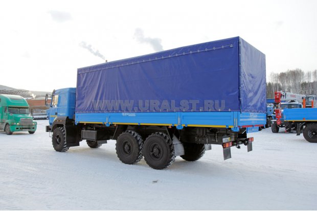 Бортовой Урал-М УСТ-5453 с тентом