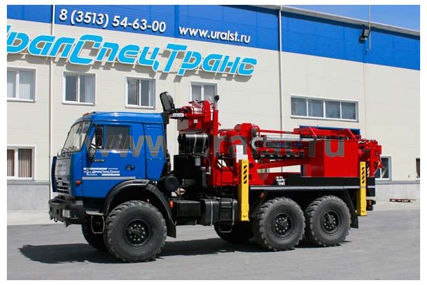 БКМ с Kanglim KDC 5600 УСТ 54531 Камаз 5350