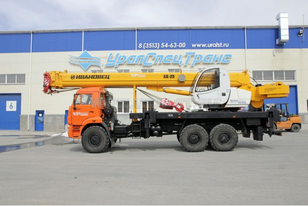 Автокран КС-45717К-3Р ОВОИД "Ивановец" Камаз 43118
