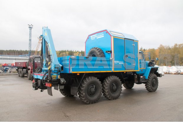 Урал АНРВ 4320 с КМУ ИМ-55