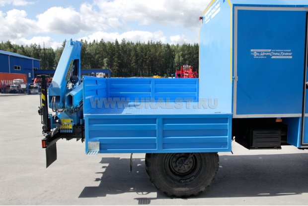 ГПА с КМУ ИМ-55 УСТ 5453 Урал 43206-1151-61Е5