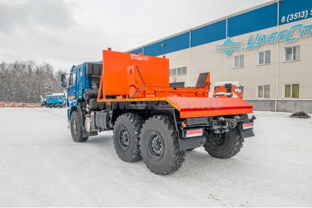 Трубоплетевозный тягач ТПВ УСТ 5453TB Камаз 43118 (Cummins) сп.м.