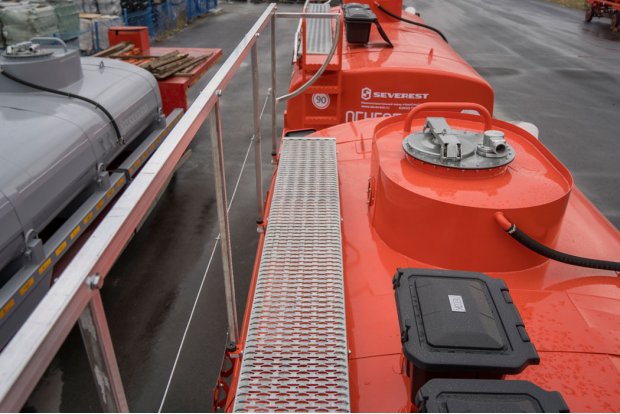 Площадка обслуживания цистерны