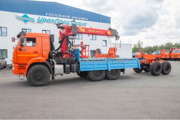 Автомобиль бортовой Камаз 43118-50 с КМУ ИТ-150