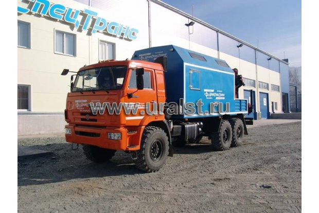Камаз ПАРМ 43118 с КМУ Palfinger