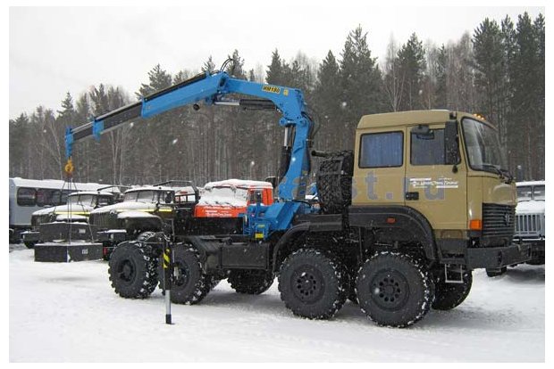 Седельный тягач Урал с ИМ-180