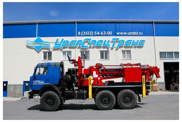 БКМ с Kanglim KDC 5600 УСТ 54531 Камаз 5350