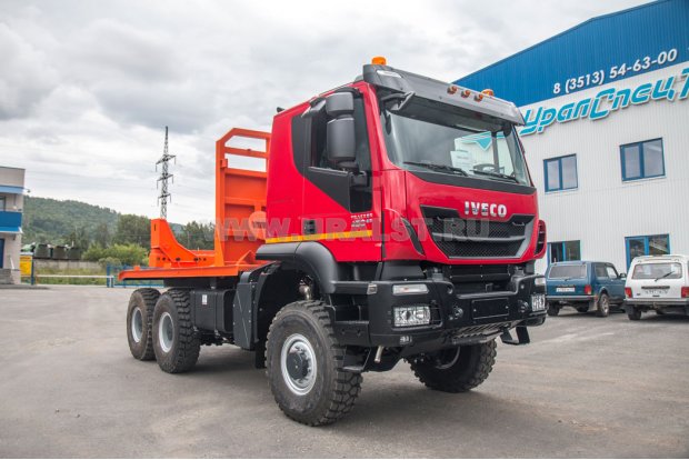Трубоплетевоз на шасси «IVECO-AMT 633900»