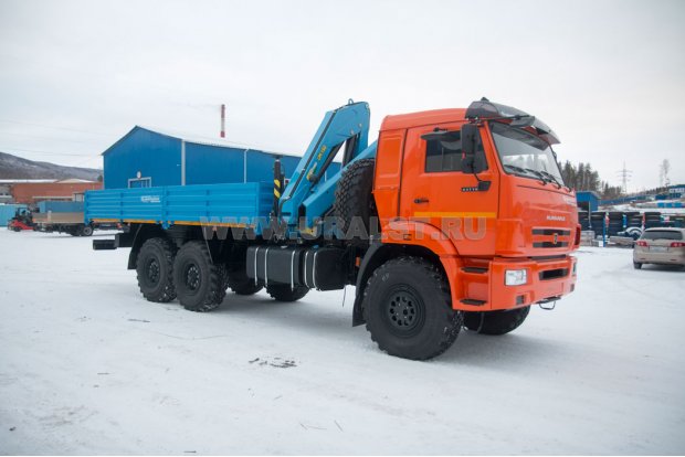 Бортовой с КМУ ИМ-150 УСТ 5453 Камаз 43118